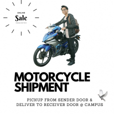 Motorcycle Shipment: Door to UUM (Peninsular Malaysia)